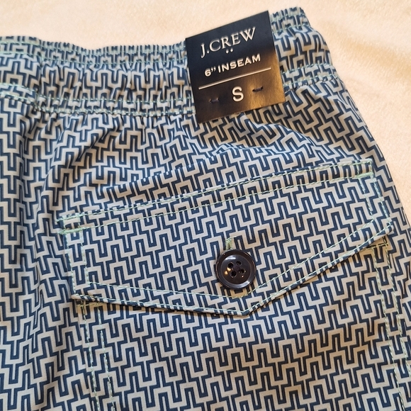 NWT- J. Crew Flex 6" Swim Shorts - Picture 4 of 13